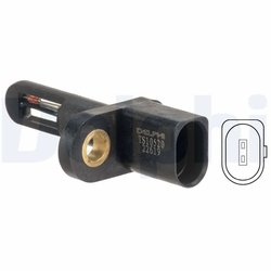 SENZOR TEMPERATURA AER ADMISIE DELPHI TS10520 - Compatibil cu AUDI, SEAT, SKODA, VW