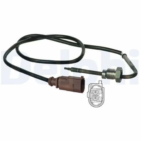 SENZOR TEMPERATURA GAZE EVACUARE DELPHI TS30040 - Compatibil cu VW