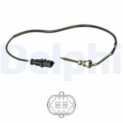Senzor temperatura gaze evacuare Delphi TS30113