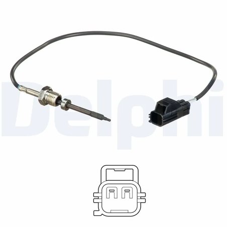 SENZOR TEMPERATURA GAZE EVACUARE DELPHI TS30149 - Compatibil cu VOLVO