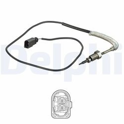 Senzor temperatura gaze evacuare Delphi TS30158