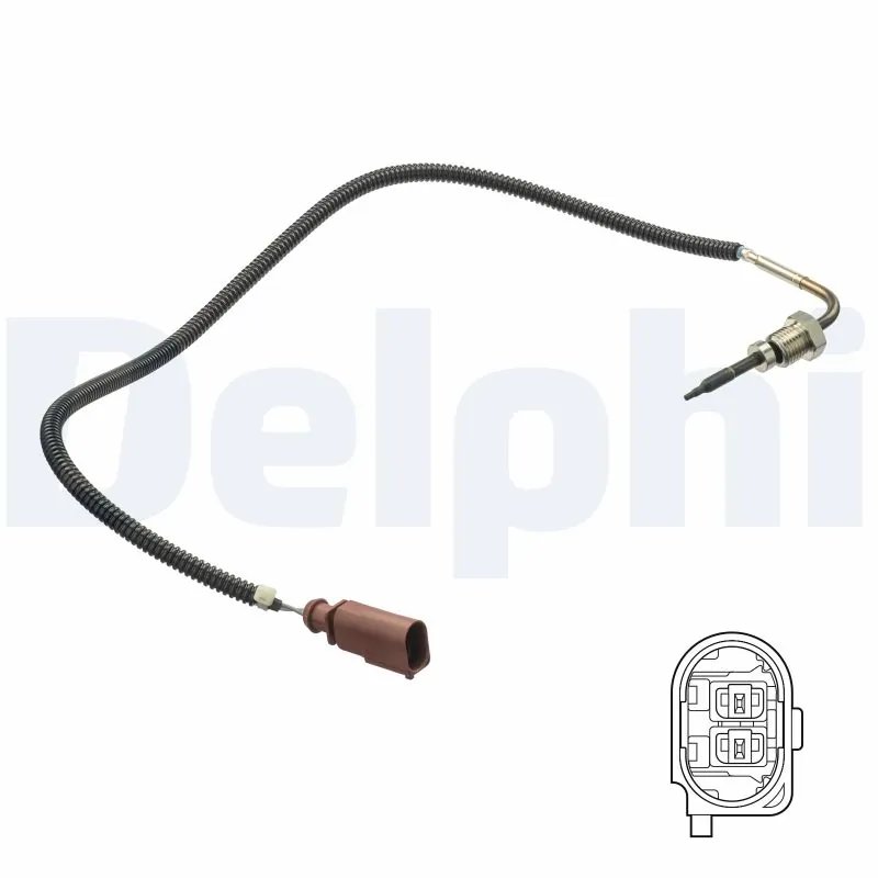 SENZOR TEMPERATURA GAZE EVACUARE DELPHI TS30173 - Compatibil cu VW