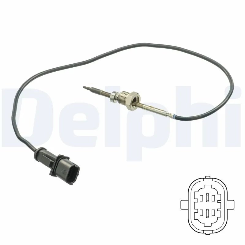 SENZOR TEMPERATURA GAZE EVACUARE DELPHI TS30201 - Compatibil cu FIAT