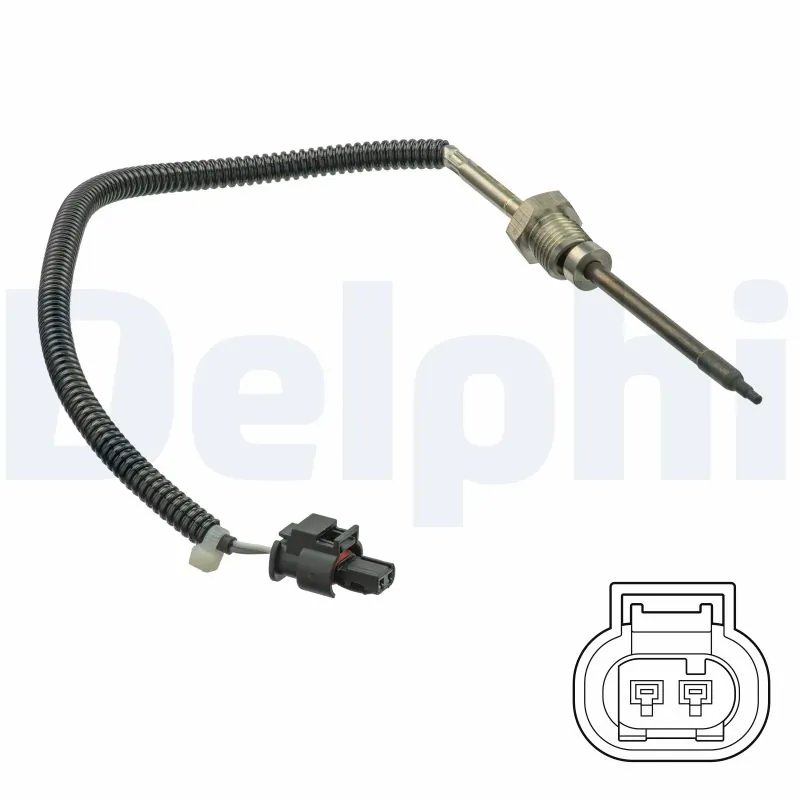 SENZOR TEMPERATURA GAZE EVACUARE DELPHI TS30217 - Compatibil cu MERCEDES-BENZ, SMART