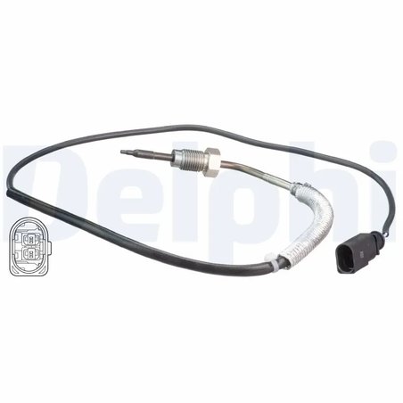 SENZOR TEMPERATURA GAZE EVACUARE DELPHI TS30215 - Compatibil cu SEAT, SKODA, VW