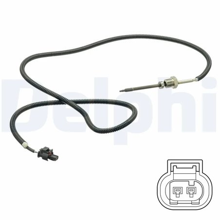 SENZOR TEMPERATURA GAZE EVACUARE DELPHI TS30246 - Compatibil cu MERCEDES-BENZ