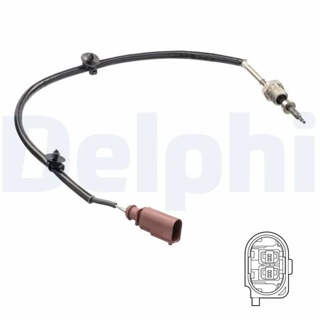 SENZOR TEMPERATURA GAZE EVACUARE DELPHI TS30267 - Compatibil cu AUDI, SEAT
