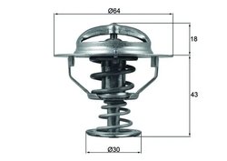 Termostat lichid racire MAHLE TX 114 82D