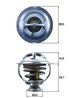Termostat lichid racire MAHLE TX 123 95D