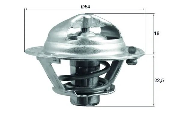 TERMOSTAT LICHID RACIRE MAHLE TX 166 85D - Compatibil cu HYUNDAI, KIA