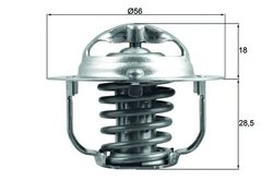 TERMOSTAT LICHID RACIRE MAHLE TX 208 88D - Compatibil cu SUBARU