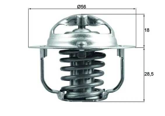 Termostat lichid racire MAHLE TX 208 88D