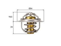 TERMOSTAT LICHID RACIRE MAHLE TX 212 82D - Compatibil cu AUDI, SEAT