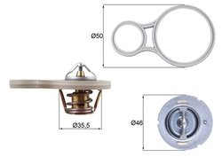 Termostat lichid racire MAHLE TX 255 91