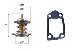 TERMOSTAT LICHID RACIRE MAHLE TX 266 79D - Compatibil cu CITROEN, FIAT, PEUGEOT