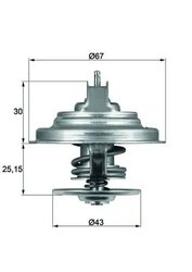 TERMOSTAT LICHID RACIRE MAHLE TX 31 92D S - Compatibil cu FORD USA