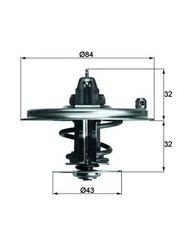 TERMOSTAT LICHID RACIRE MAHLE TX 36 85D - Compatibil cu BMW