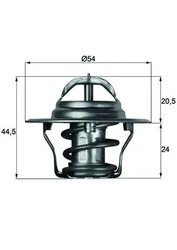 TERMOSTAT LICHID RACIRE MAHLE TX 4 92D - Compatibil cu FORD, FORD USA, MAZDA, ROVER