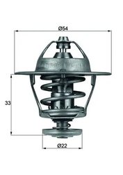 Termostat lichid racire MAHLE TX 53 85D