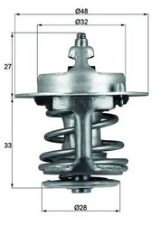 Termostat lichid racire MAHLE TX 63 83