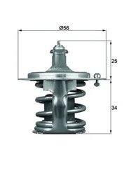 TERMOSTAT LICHID RACIRE MAHLE TX 79 78D - Compatibil cu SUBARU