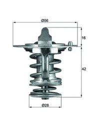 Termostat lichid racire MAHLE TX 83 76D
