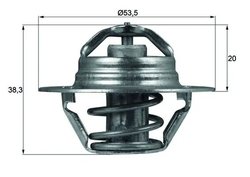 TERMOSTAT LICHID RACIRE MAHLE TX 88 88D - Compatibil cu CITROEN, FIAT, LADA, OPEL, PEUGEOT, RENAULT, VOLVO
