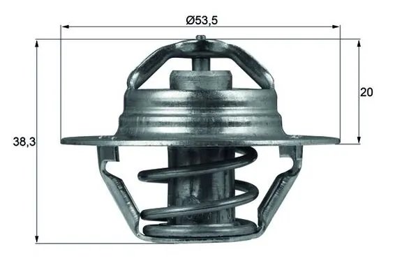 Termostat lichid racire MAHLE TX 88 88D