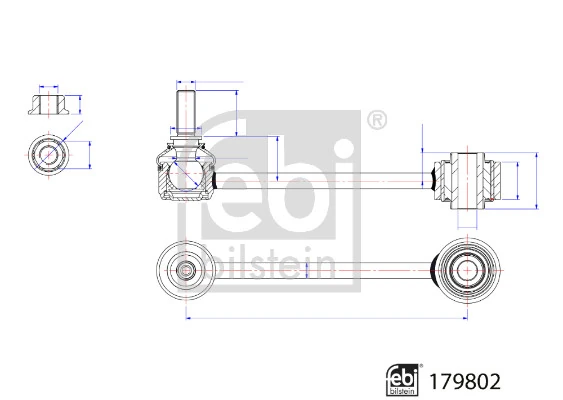 Brat/bieleta suspensie, stabilizator