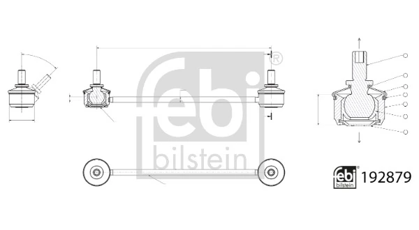 Bieleta stabilizator