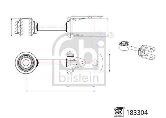 Bieleta stabilizator