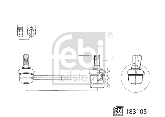 Bieleta stabilizator