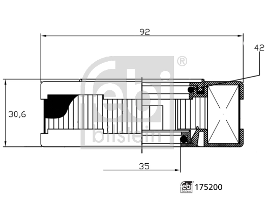 Filtru aerisire bloc motor