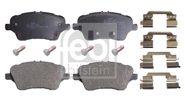 Set placute frana