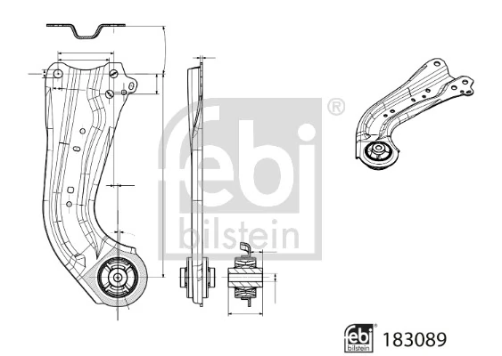 Brat, suspensie roata