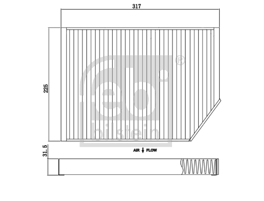 Filtru aer habitaclu