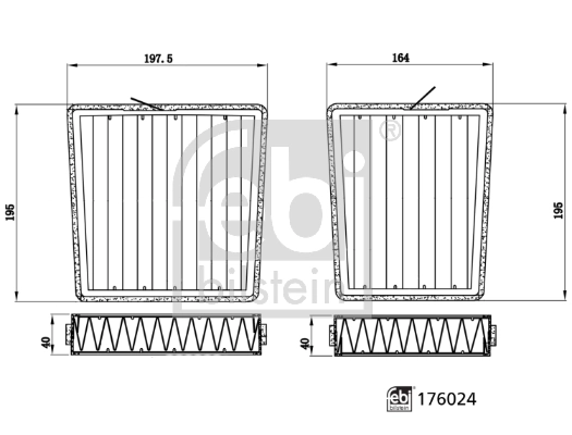 Set filtru aer habitaclu
