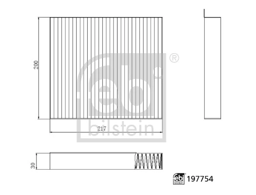Filtru, aer habitaclu