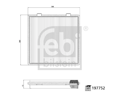 Filtru, aer habitaclu