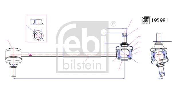 Bieleta stabilizator