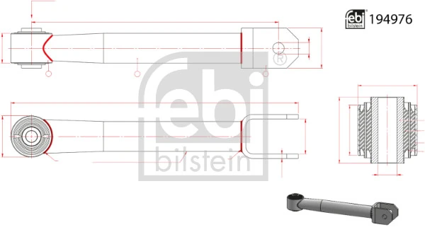 Bieleta stabilizator