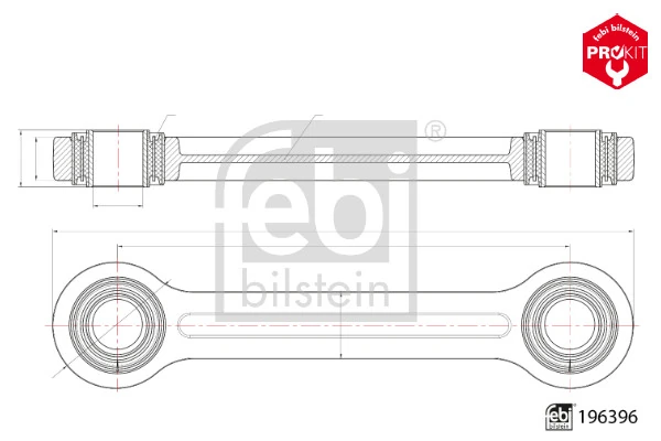 Brat/bieleta suspensie, stabilizator
