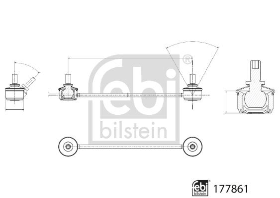 Bieleta stabilizator