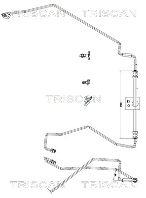 Furtun hidraulic sistem directie