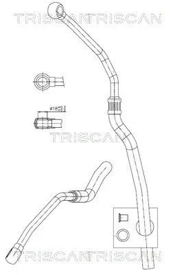 Cablu WSPOMAGANIA BMW E38 735/740 -01