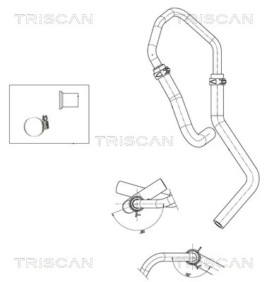 Cablu WSPOMAGANIA AUDI A3/BORA/GOLF IV 97-06