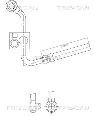 Cablu WSPOMAGANIA BMW 3 (E30) (09/82-06/94)