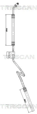 Furtun hidraulic sistem directie