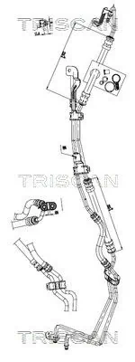 SET PrzewodOw WSPOMAGANIA FORD FOCUS 04-12 (ZASILAJACY+ZWROTNY)