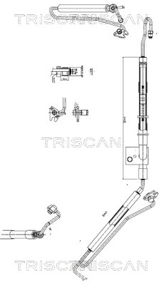 Furtun hidraulic sistem directie